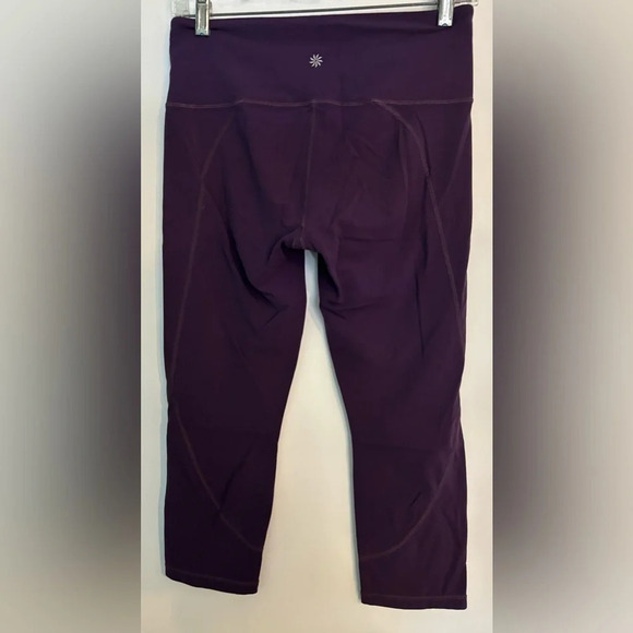 Athleta Deep Purple Leggings - Picture 1 of 4